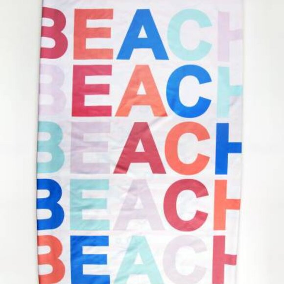 Salty Starfish Towel Beach Anchors Extra Large Quick Dry Sand Free - Picture 3 of 3